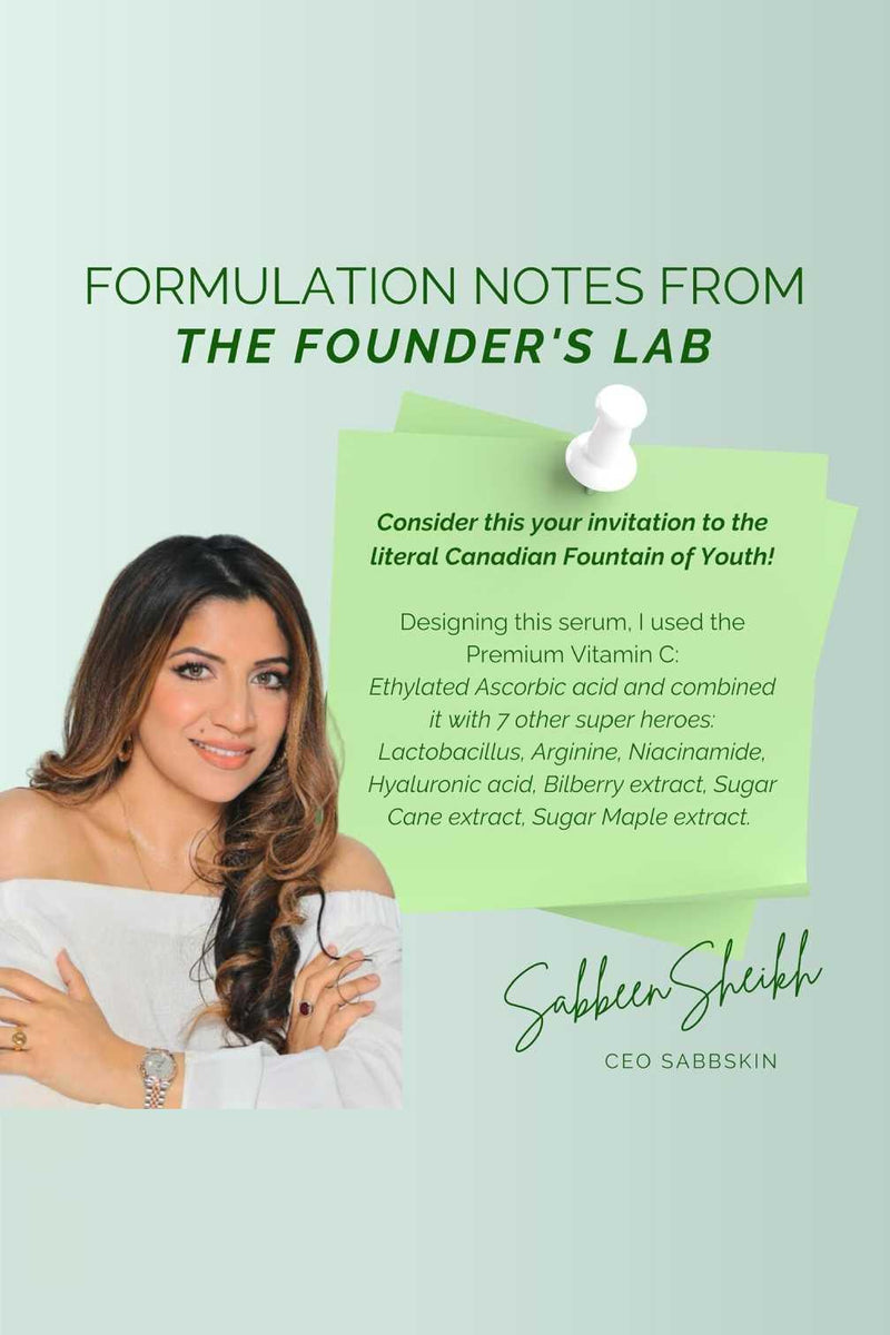 Fountain of Youth - 7 in 1 Vitamin C Serum - Sabbskin