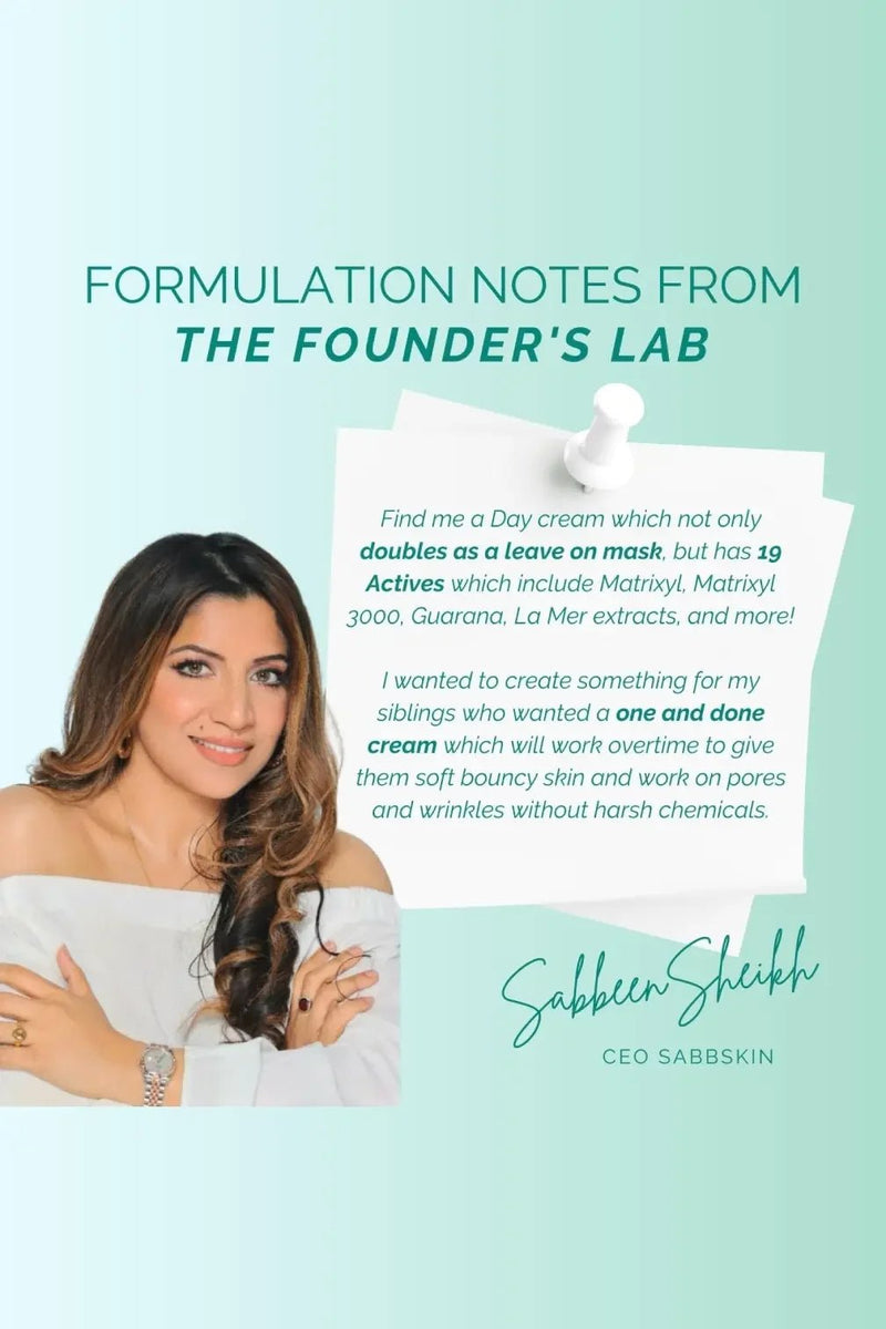 19 - Actives Collagen & Peptide Supercream with La Mer extracts - Sabbskin