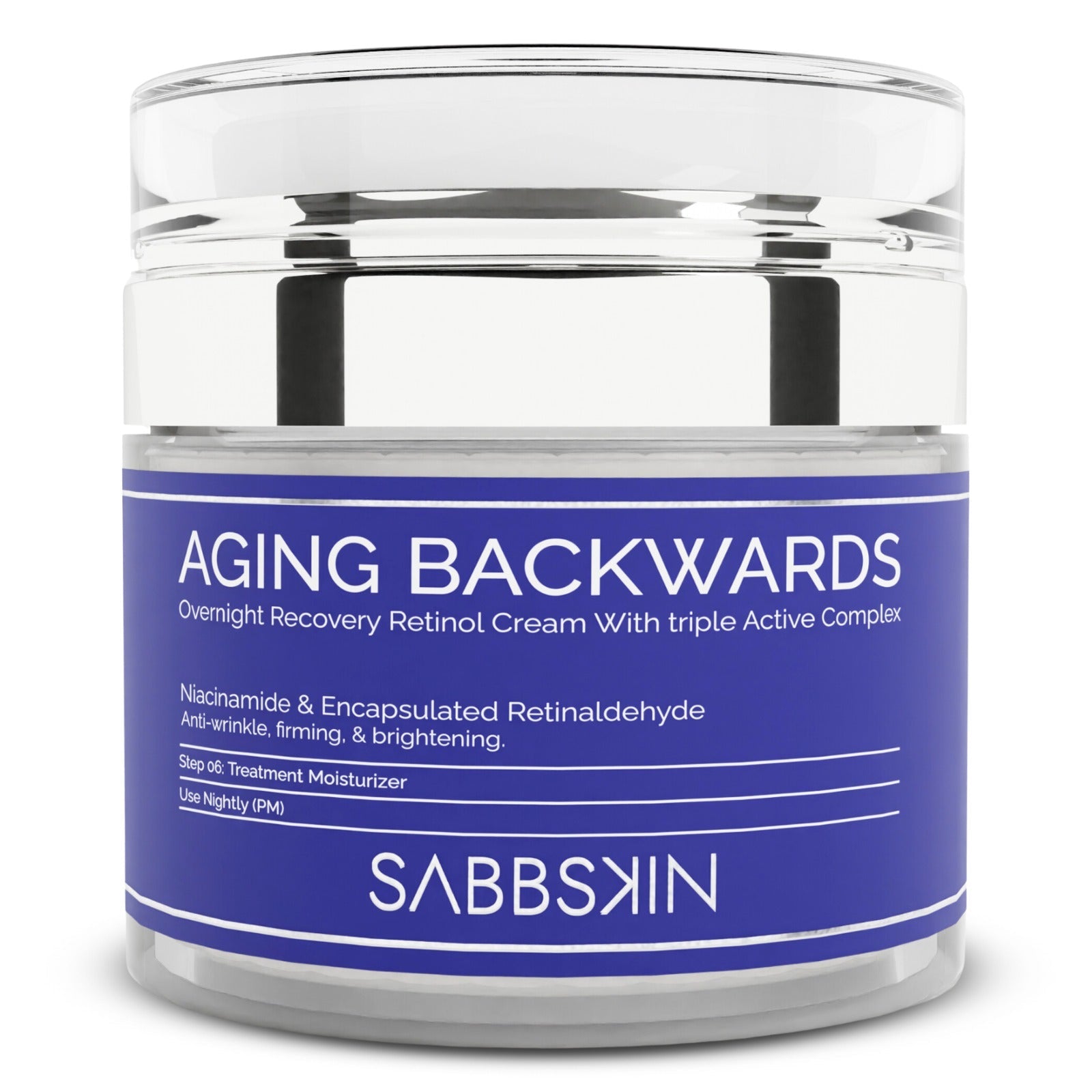 Aging Backwards Retinol Cream - Sabbskin