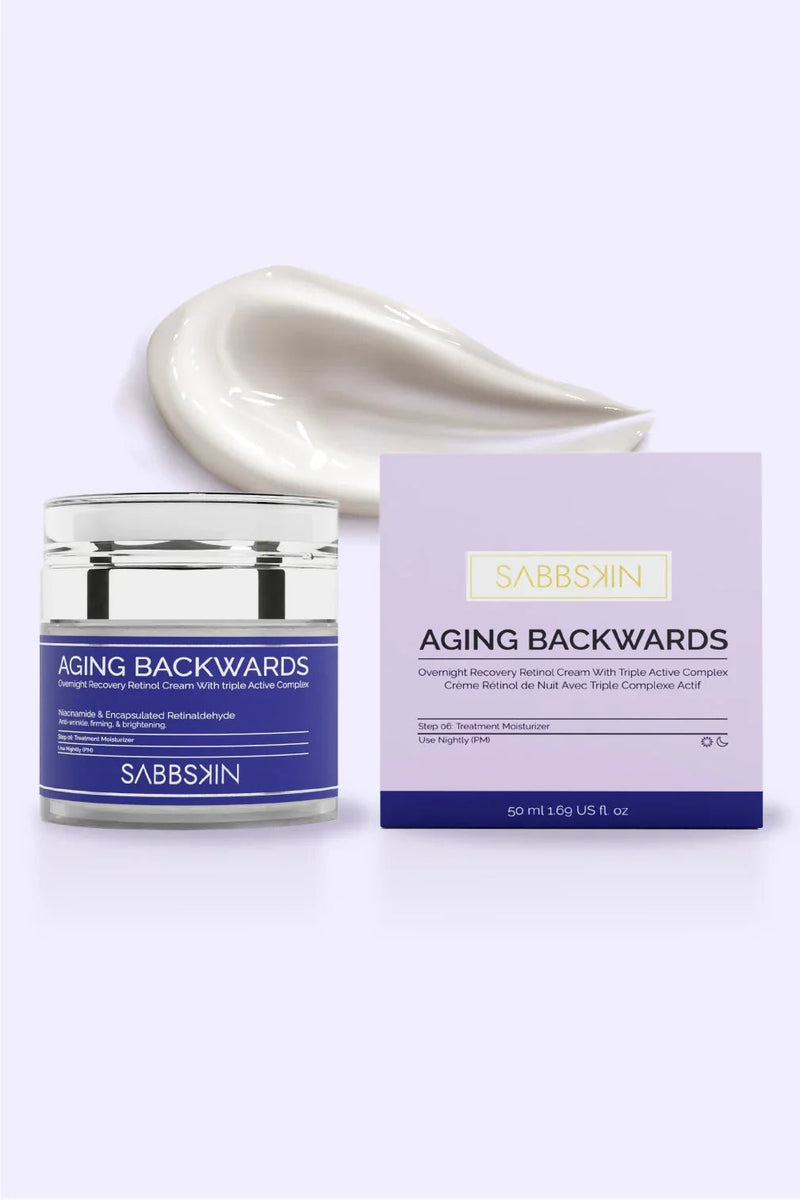 Aging Backwards™ — The All - in - One Retinol Night Cream That Keeps Working Even at 4 A.M - Sabbskin