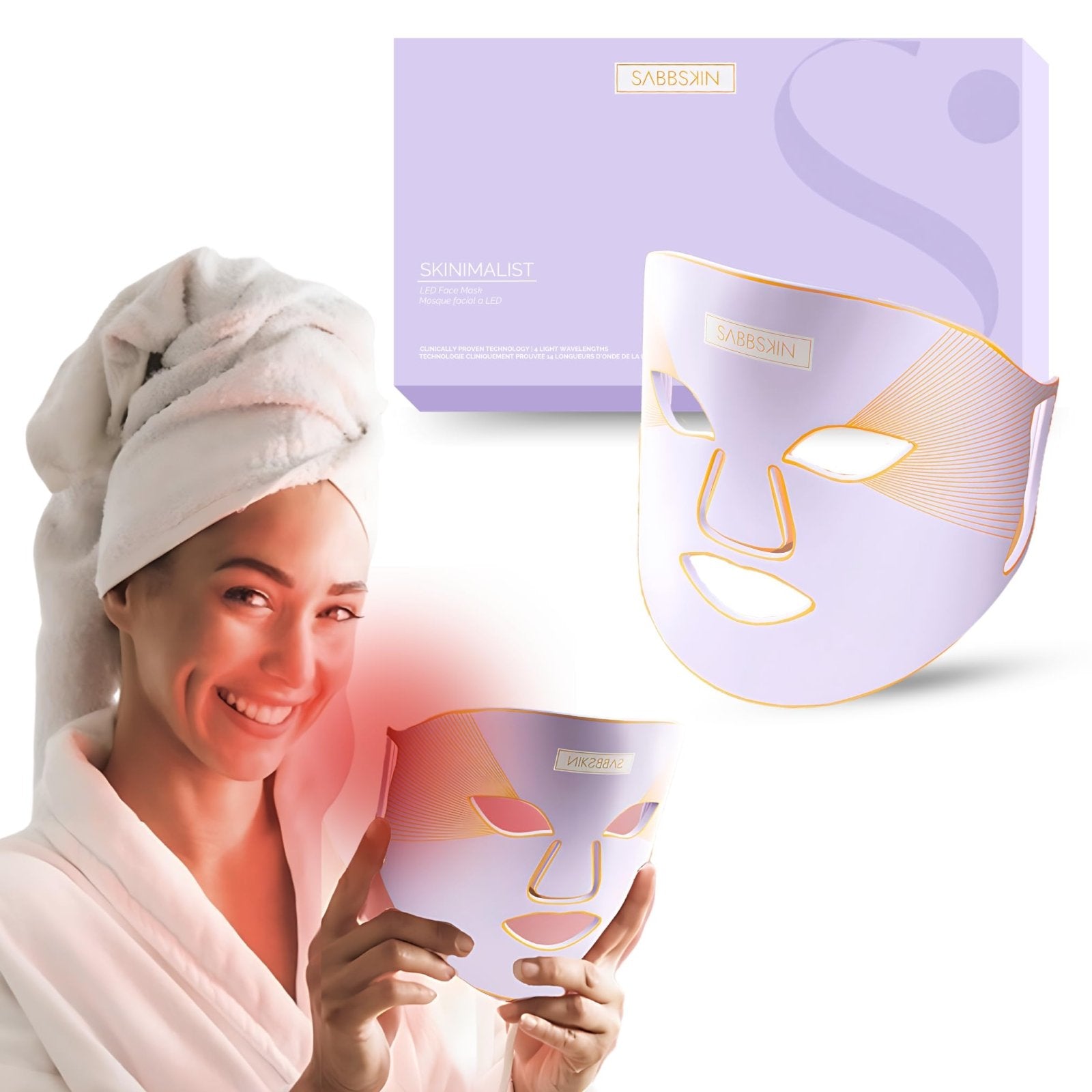 Led light Face Therapy Mask - Sabbskin